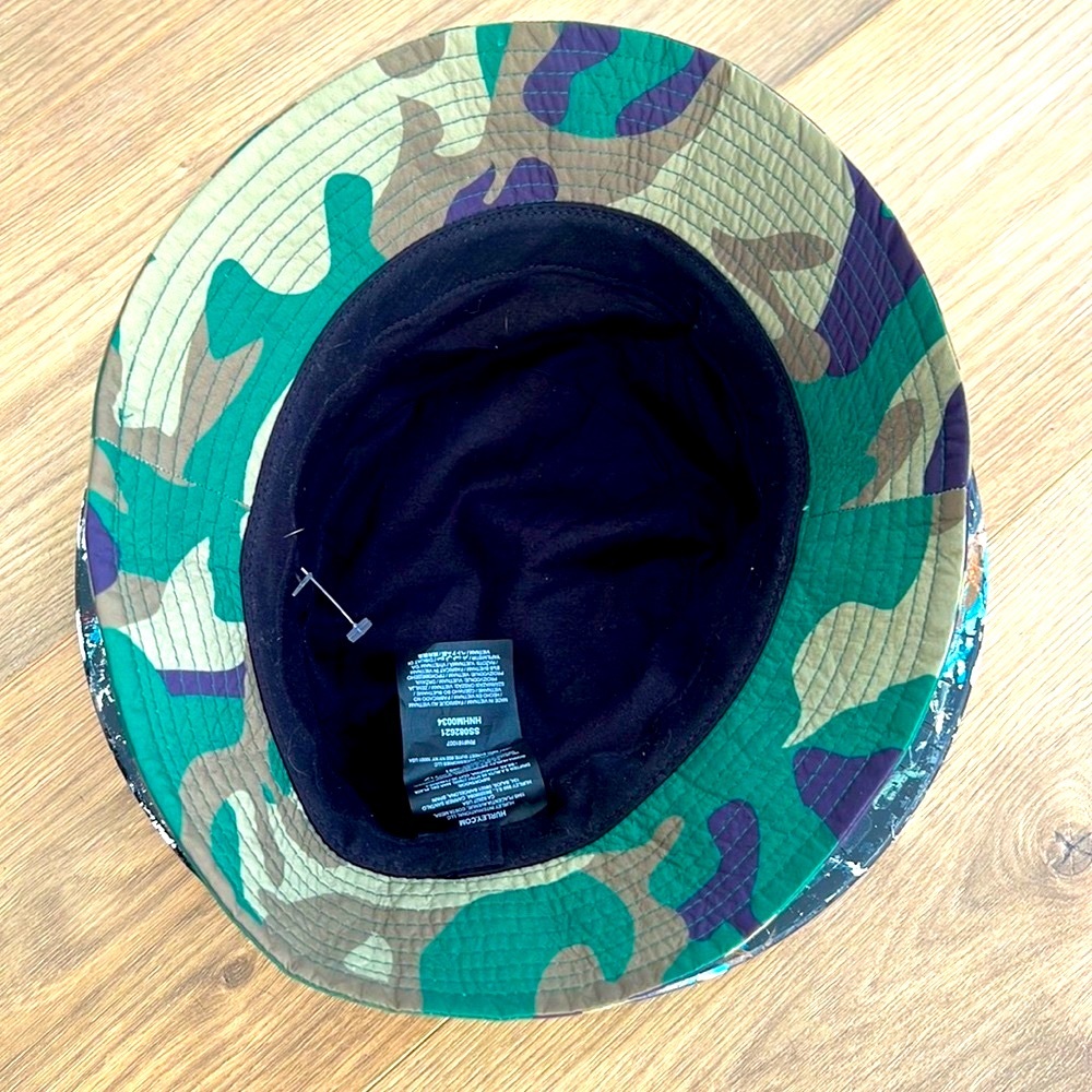 🟢HURLEY BUCKET HAT  | Green Camo | Awesome Hat | super cool find - Picture 5 of 16